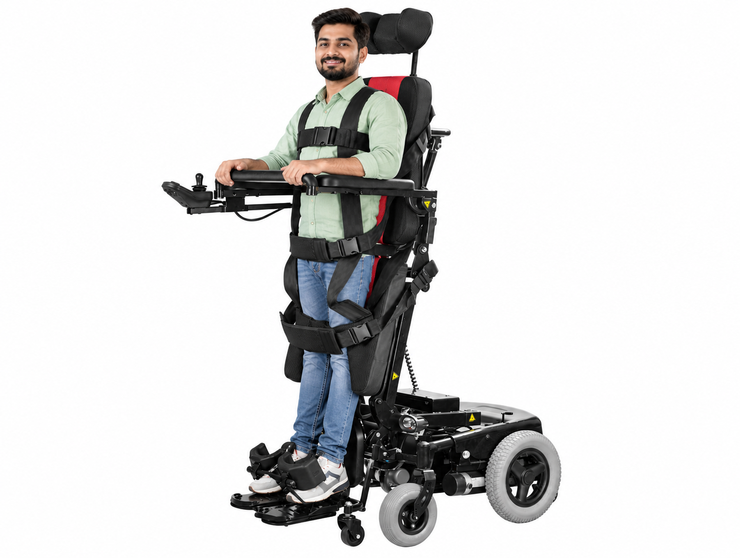 Esleh King Eider Standing Wheelchair in Use
