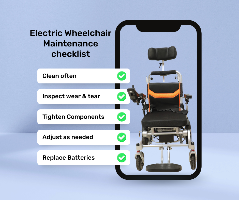 Electric Wheelchair Maintenance Checklist