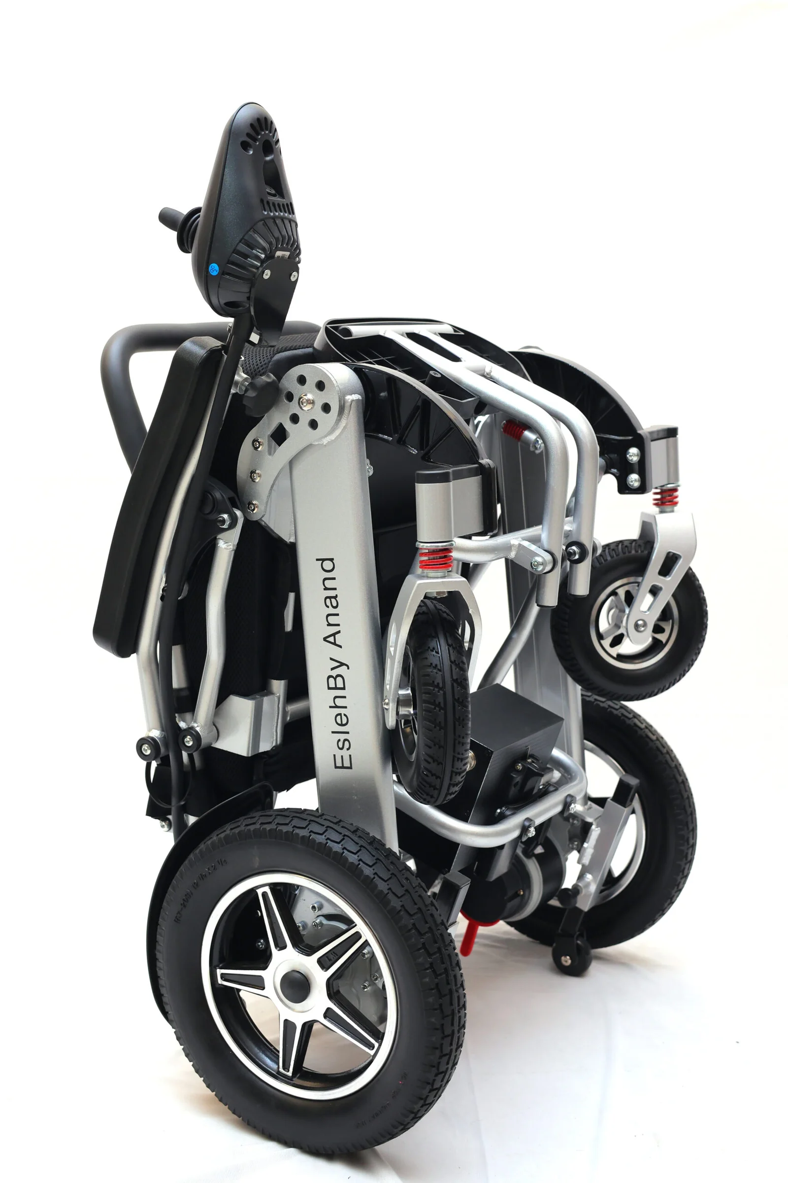 Esleh Auto Fold electric wheelchair folded for car boot storage